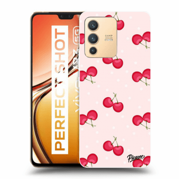 Szilikon tok erre a típusra Vivo V23 5G - Cherries