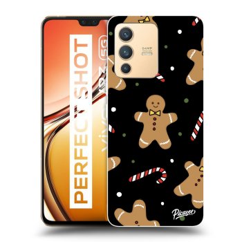Picasee fekete szilikon tok az alábbi mobiltelefonokra Vivo V23 5G - Gingerbread