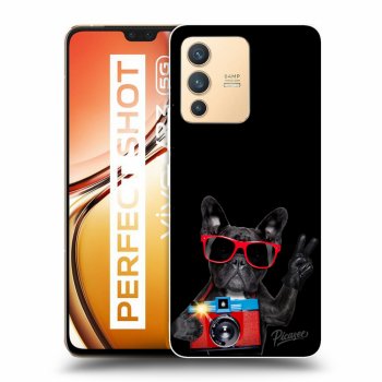 Szilikon tok erre a típusra Vivo V23 5G - French Bulldog