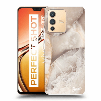 Picasee ULTIMATE CASE Vivo V23 5G - készülékre - Cream marble