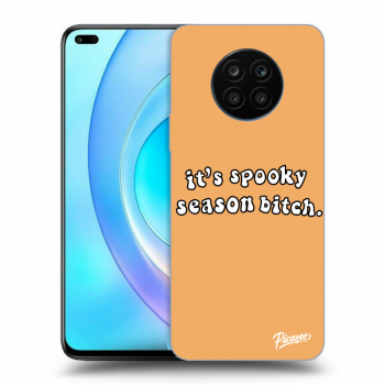 Picasee fekete szilikon tok az alábbi mobiltelefonokra Honor 50 Lite - Spooky season