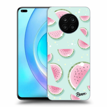 Picasee fekete szilikon tok az alábbi mobiltelefonokra Honor 50 Lite - Watermelon 2