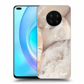 Szilikon tok erre a típusra Honor 50 Lite - Cream marble