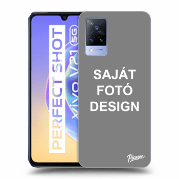 Szilikon tok erre a típusra Vivo V21 5G - Saját fotó/motívum