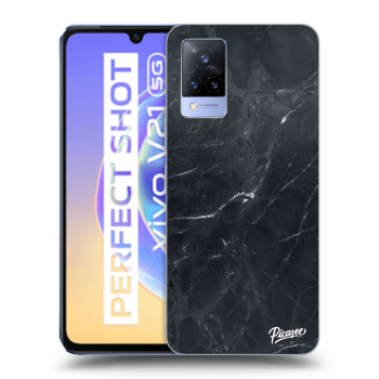 Szilikon tok erre a típusra Vivo V21 5G - Black marble