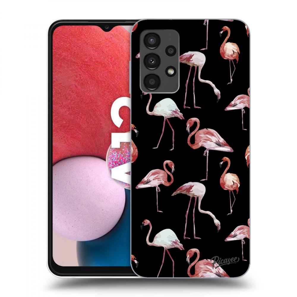 Picasee ULTIMATE CASE Samsung Galaxy A13 4G A135 - készülékre - Flamingos