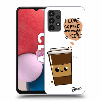 Szilikon tok erre a típusra Samsung Galaxy A13 4G A135 - Cute coffee