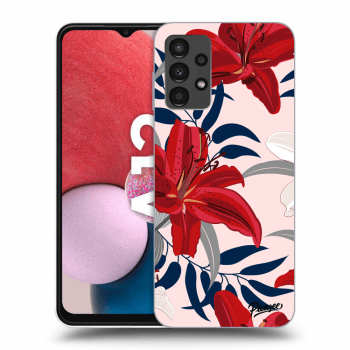 Tok az alábbi mobiltelefonokra Samsung Galaxy A13 4G A135 - Red Lily