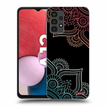 Szilikon tok erre a típusra Samsung Galaxy A13 4G A135 - Flowers pattern