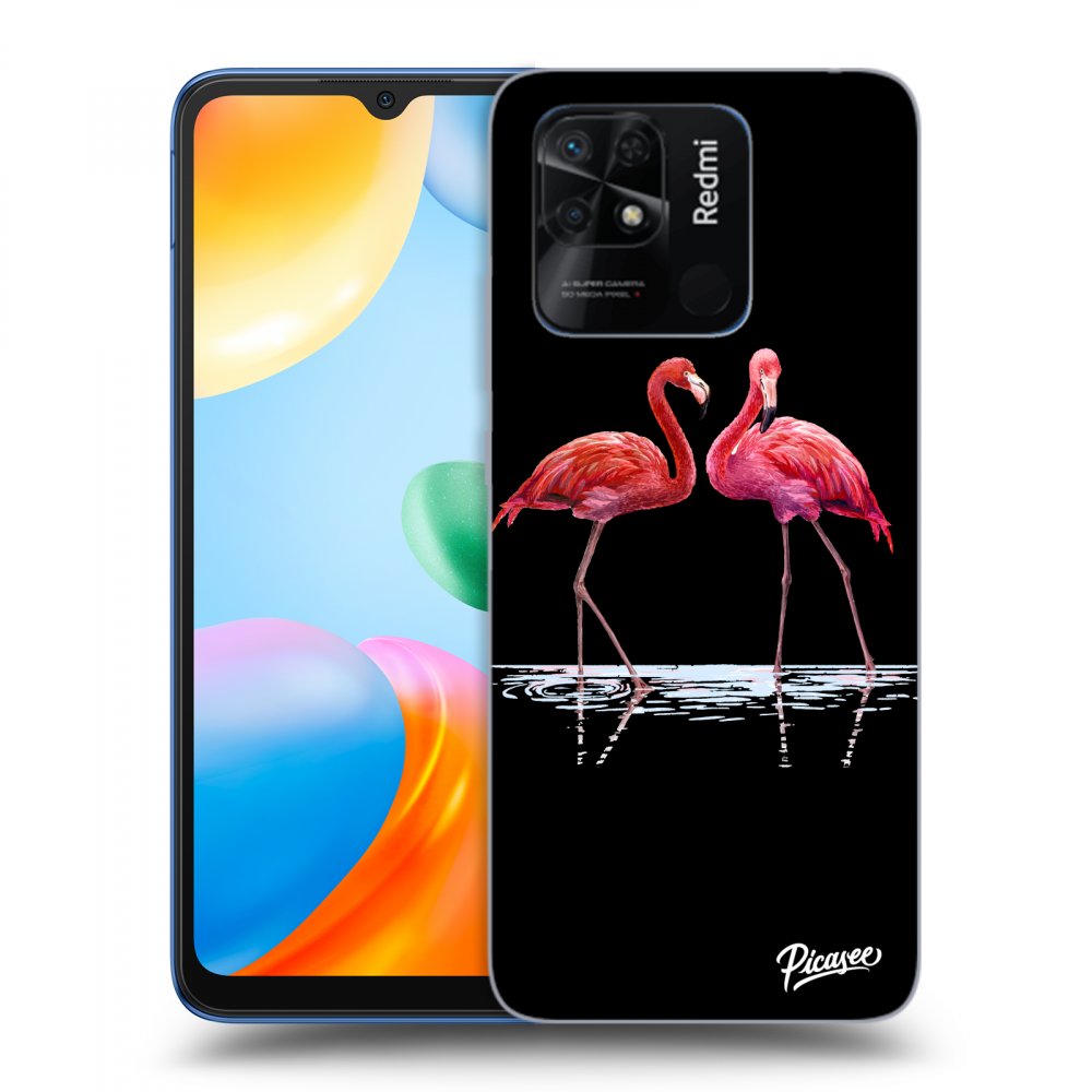 Picasee ULTIMATE CASE Xiaomi Redmi 10C - készülékre - Flamingos couple