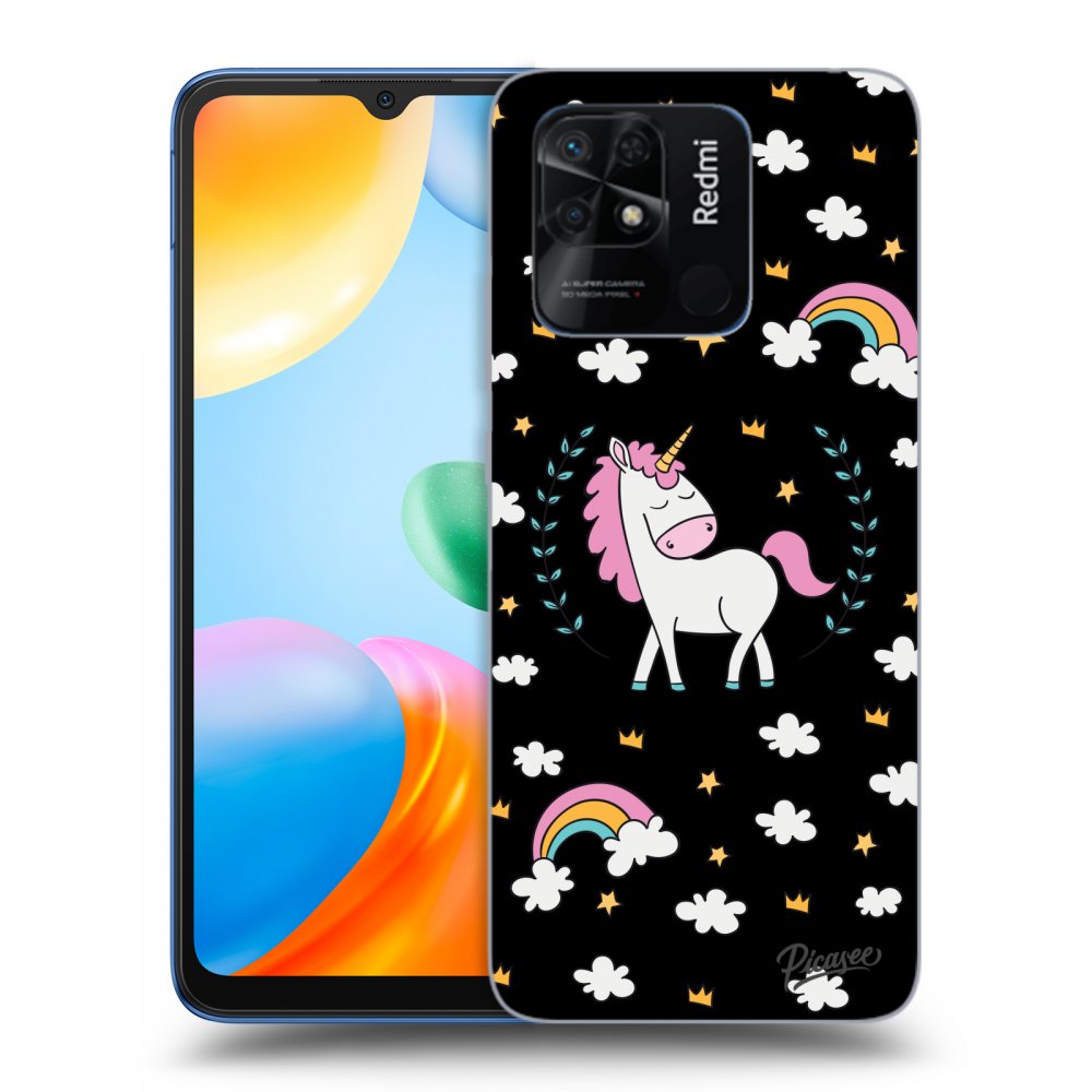 Picasee ULTIMATE CASE Xiaomi Redmi 10C - készülékre - Unicorn star heaven