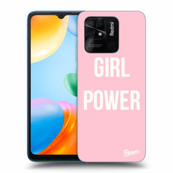 Picasee fekete szilikon tok az alábbi mobiltelefonokra Xiaomi Redmi 10C - Girl power