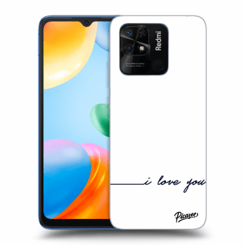 Picasee ULTIMATE CASE Xiaomi Redmi 10C - készülékre - I love you