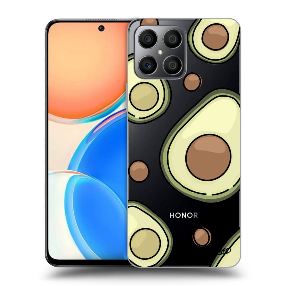 Picasee átlátszó szilikon tok az alábbi mobiltelefonokra Honor X8 - Avocado