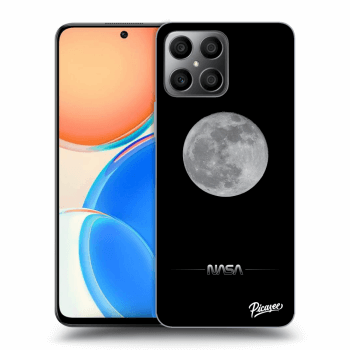 Picasee fekete szilikon tok az alábbi mobiltelefonokra Honor X8 - Moon Minimal