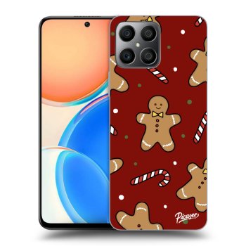 Picasee fekete szilikon tok az alábbi mobiltelefonokra Honor X8 - Gingerbread 2