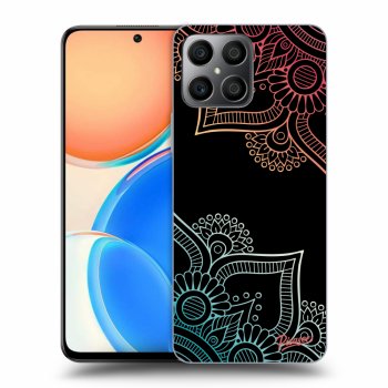 Szilikon tok erre a típusra Honor X8 4G - Flowers pattern