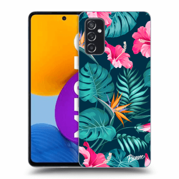 Szilikon tok erre a típusra Samsung Galaxy M52 5G - Pink Monstera