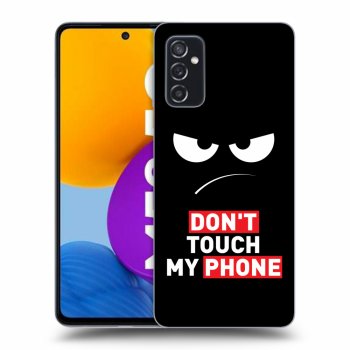 Szilikon tok erre a típusra Samsung Galaxy M52 5G - Angry Eyes - Transparent