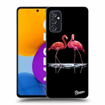 Szilikon tok erre a típusra Samsung Galaxy M52 5G - Flamingos couple