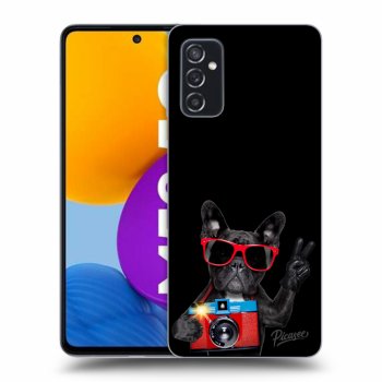 Szilikon tok erre a típusra Samsung Galaxy M52 5G - French Bulldog