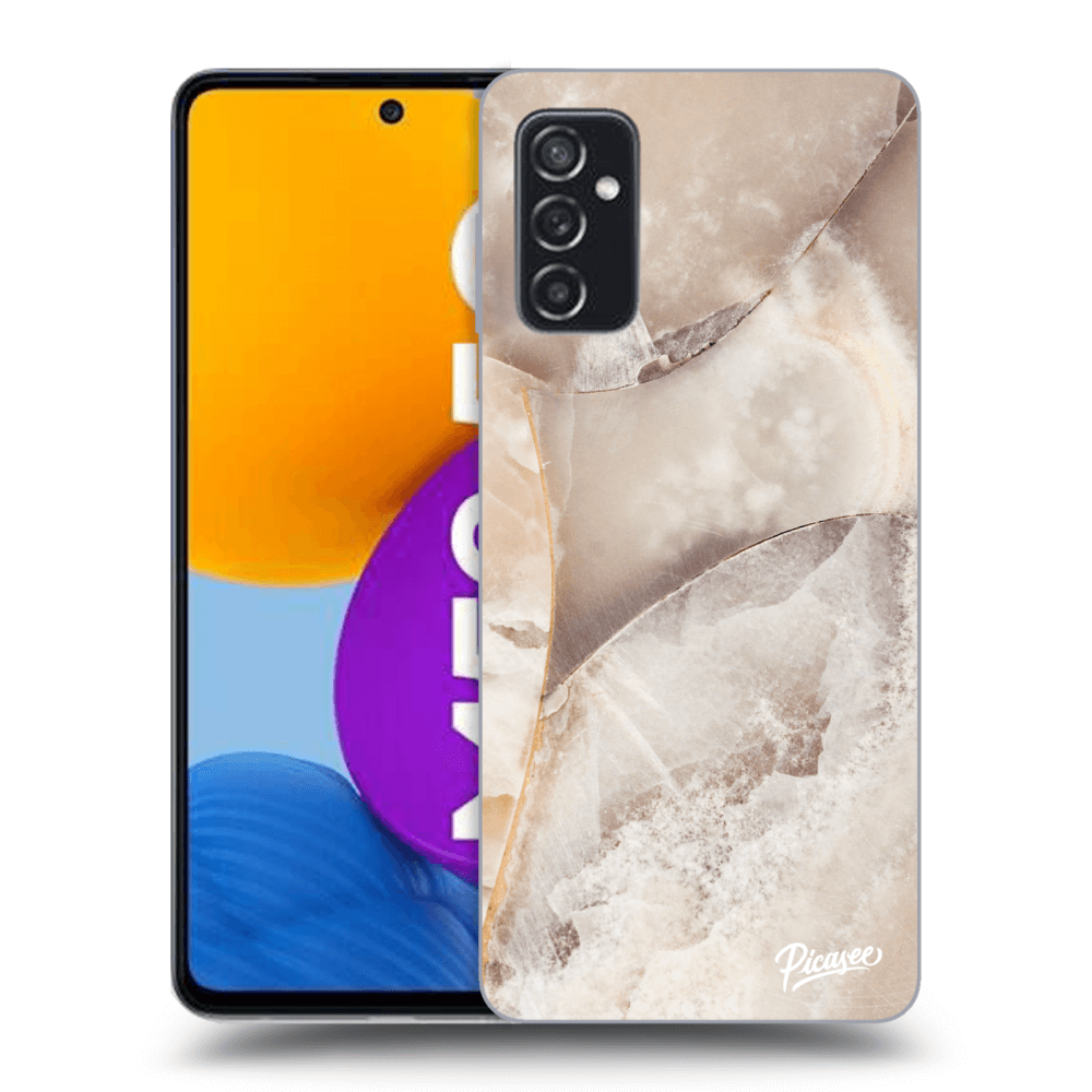 Picasee ULTIMATE CASE Samsung Galaxy M52 5G - készülékre - Cream marble