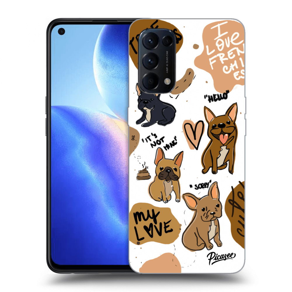 Picasee ULTIMATE CASE OPPO Reno 5 5G - készülékre - Frenchies