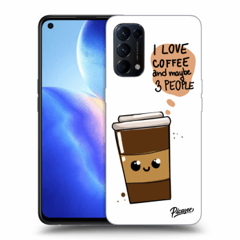 Szilikon tok erre a típusra OPPO Reno 5 5G - Cute coffee