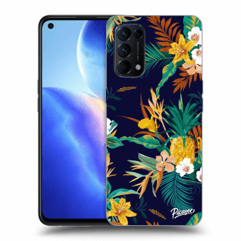 Szilikon tok erre a típusra OPPO Reno 5 5G - Pineapple Color