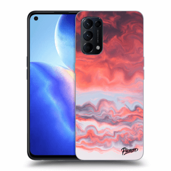 Szilikon tok erre a típusra OPPO Reno 5 5G - Sunset