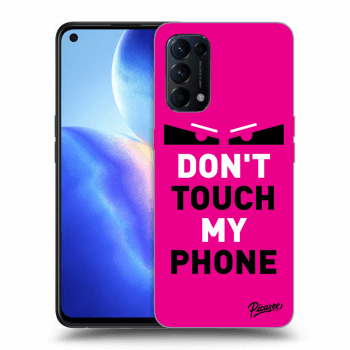 Szilikon tok erre a típusra OPPO Reno 5 5G - Shadow Eye - Pink