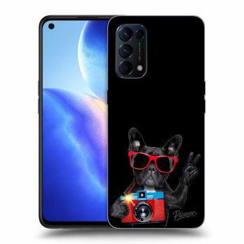 Szilikon tok erre a típusra OPPO Reno 5 5G - French Bulldog