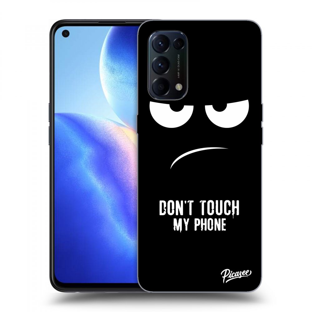 Picasee ULTIMATE CASE OPPO Reno 5 5G - készülékre - Don't Touch My Phone