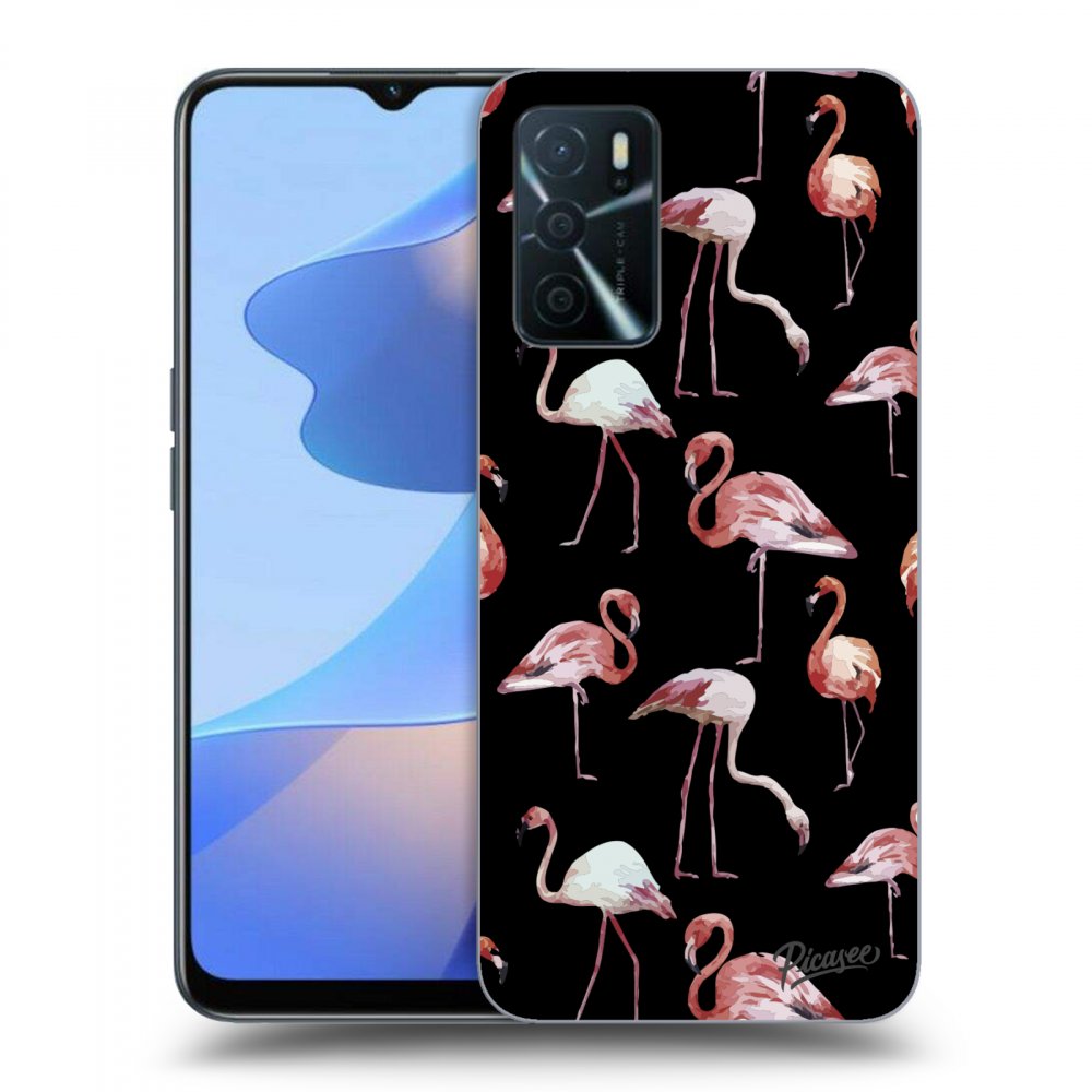 Picasee ULTIMATE CASE OPPO A16 - készülékre - Flamingos