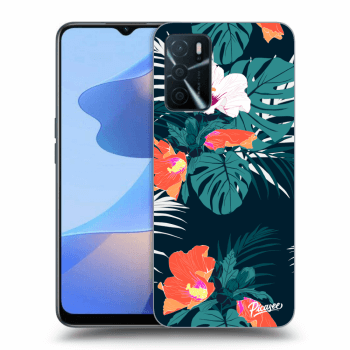 Szilikon tok erre a típusra OPPO A16 - Monstera Color