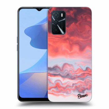 Szilikon tok erre a típusra OPPO A16 - Sunset