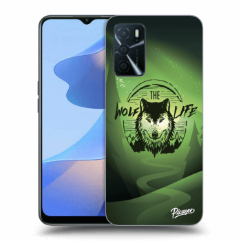 Szilikon tok erre a típusra OPPO A16 - Wolf life