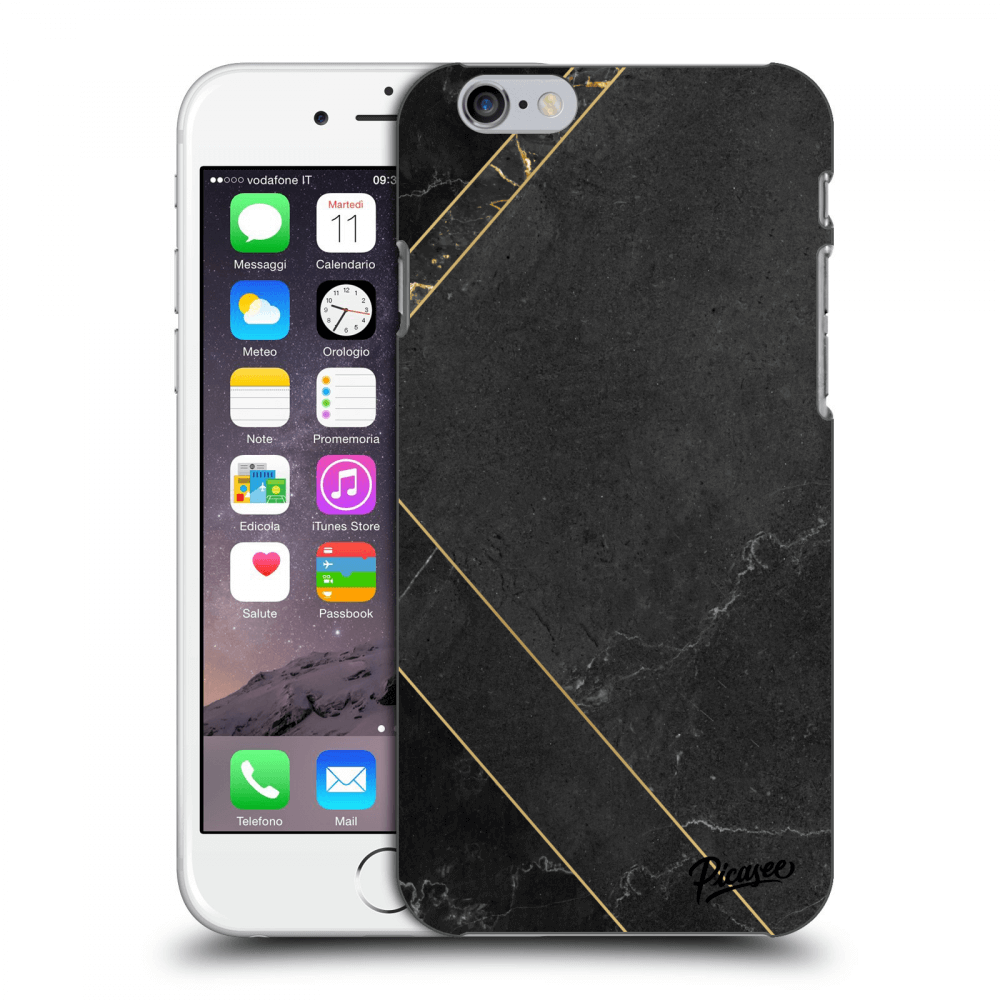 Picasee ULTIMATE CASE Apple iPhone 6/6S - készülékre - Black tile