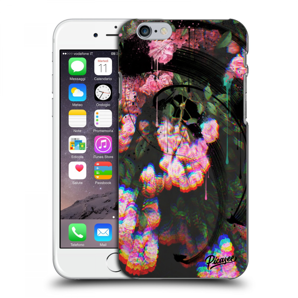 Picasee ULTIMATE CASE Apple iPhone 6/6S - készülékre - Rosebush black