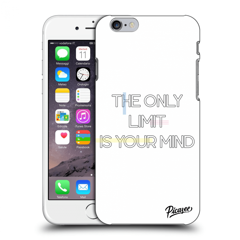 Picasee ULTIMATE CASE Apple iPhone 6/6S - készülékre - The only limit is your mind