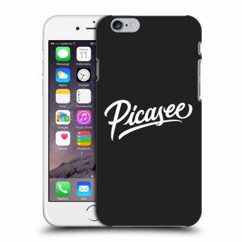 Picasee fekete szilikon tok az alábbi mobiltelefonokra Apple iPhone 6/6S - Picasee - White