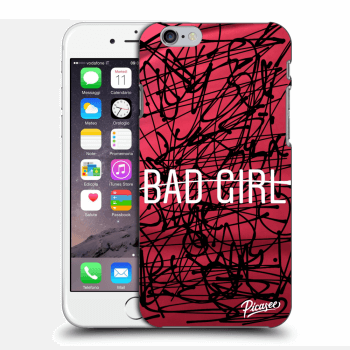 Picasee fekete szilikon tok az alábbi mobiltelefonokra Apple iPhone 6/6S - Bad girl