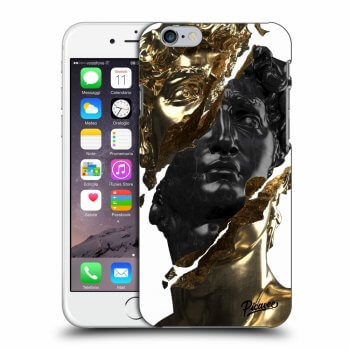 Picasee ULTIMATE CASE Apple iPhone 6/6S - készülékre - Gold - Black
