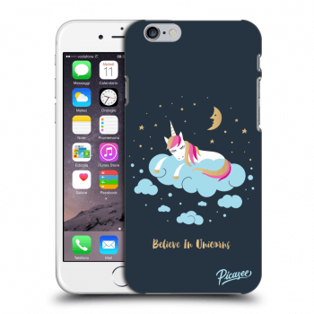 Picasee átlátszó szilikon tok az alábbi mobiltelefonokra Apple iPhone 6/6S - Believe In Unicorns