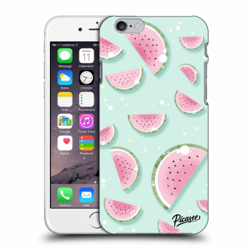 Picasee átlátszó szilikon tok az alábbi mobiltelefonokra Apple iPhone 6/6S - Watermelon 2
