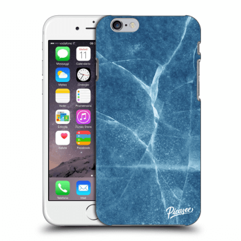 Picasee tejszínű szilikon tok az alábbi mobiltelefonokra Apple iPhone 6/6S - Blue marble