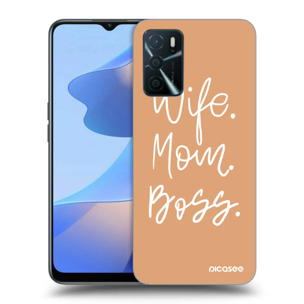 Picasee ULTIMATE CASE OPPO A16s - készülékre - Boss Mama