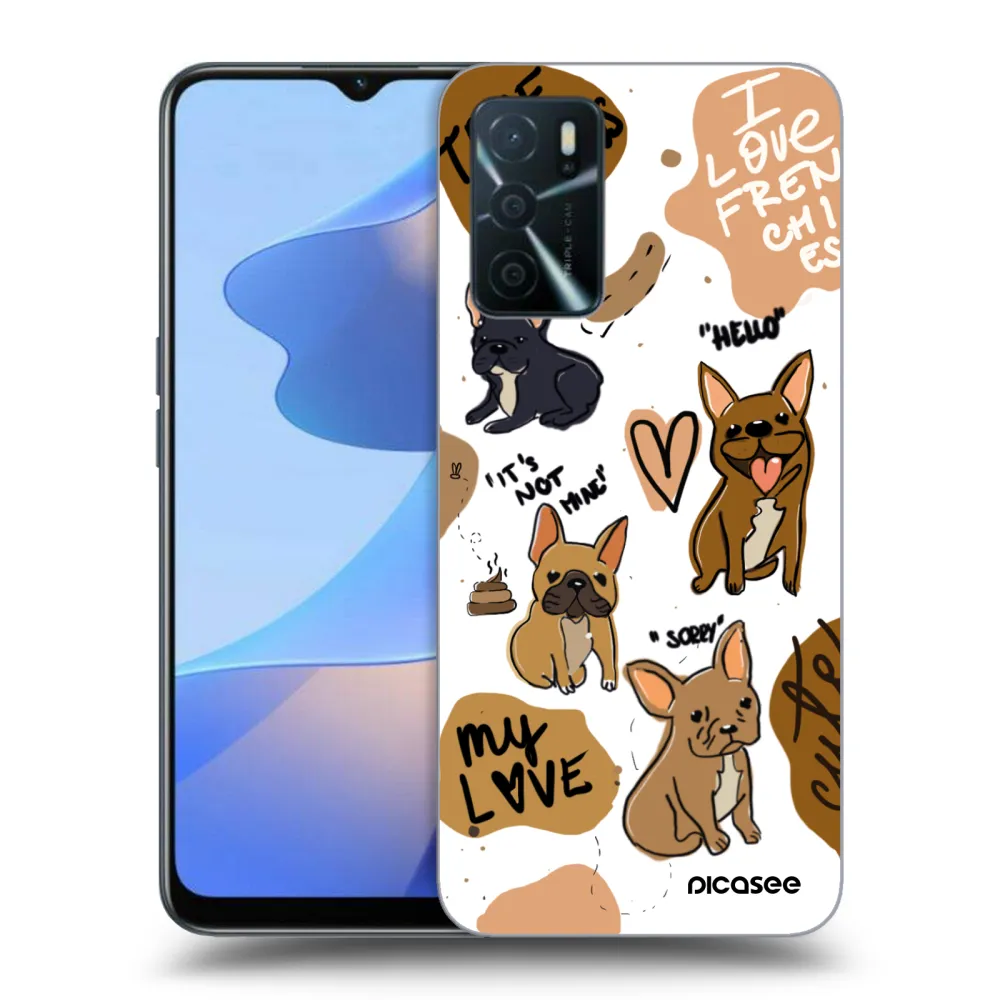 Picasee ULTIMATE CASE OPPO A16s - készülékre - Frenchies