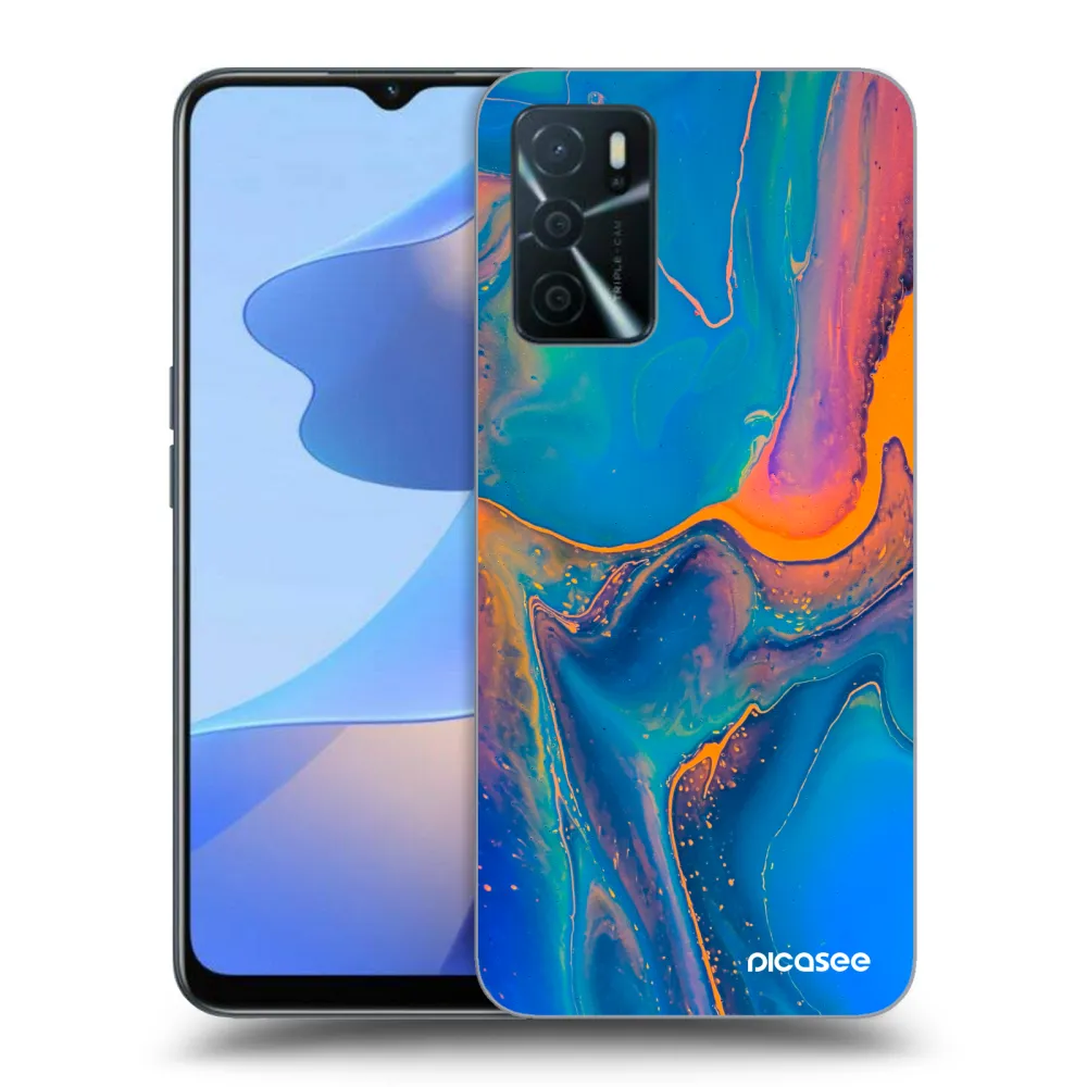 Picasee ULTIMATE CASE OPPO A16s - készülékre - Rainbow