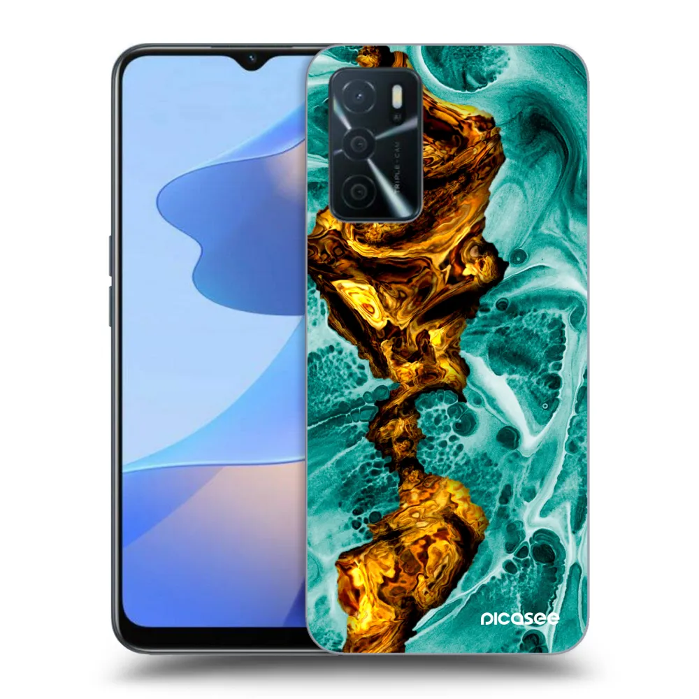 Picasee ULTIMATE CASE OPPO A16s - készülékre - Goldsky